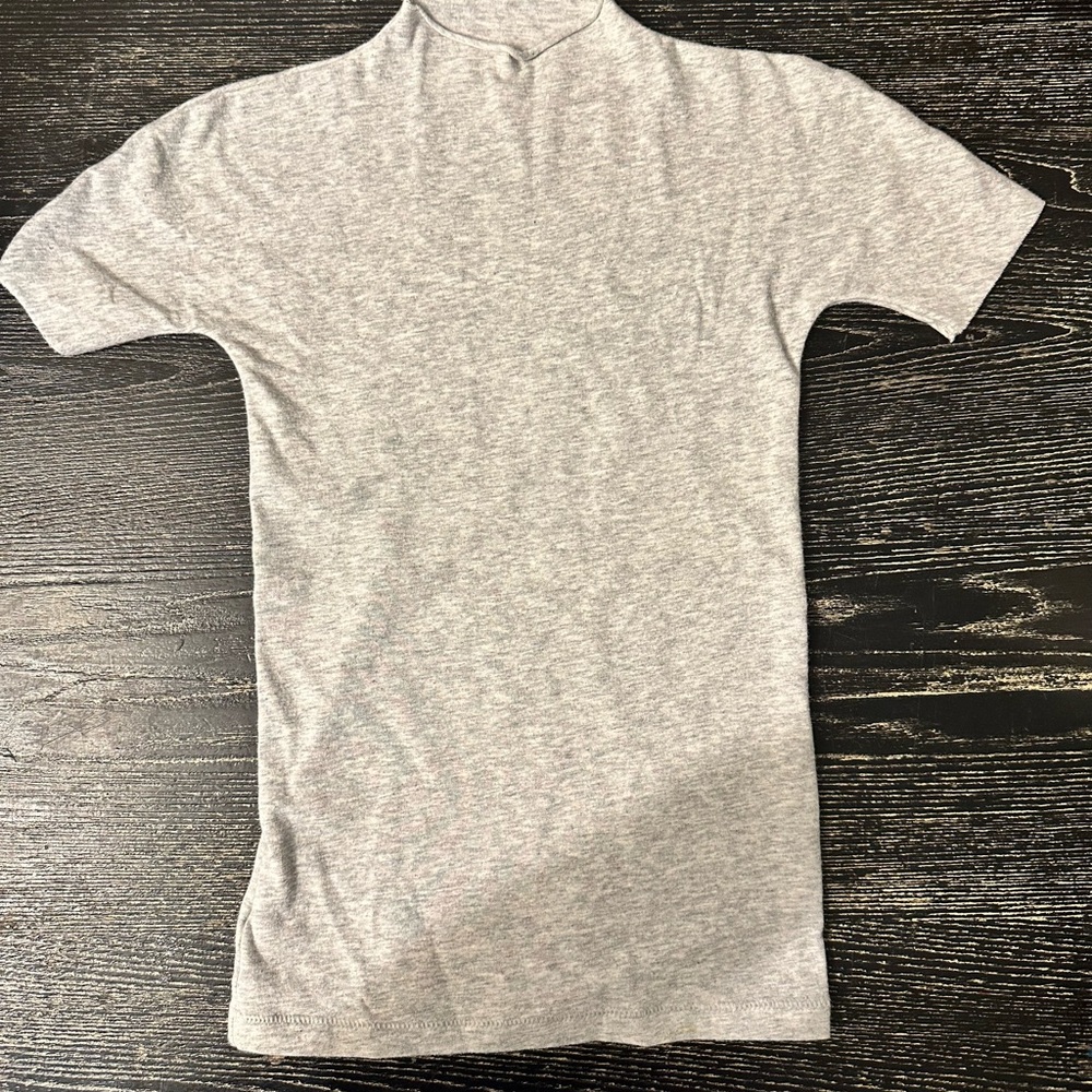 SKIMS Light Gray Short Sleeve Tee